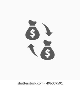 money transfer icon