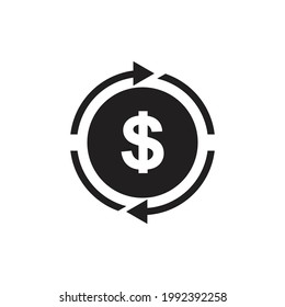 Money transfer icon design vector illustration