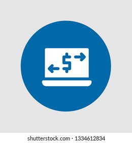  Money Transfer Icon. Editable  Money Transfer Icon For Web Or Mobile.