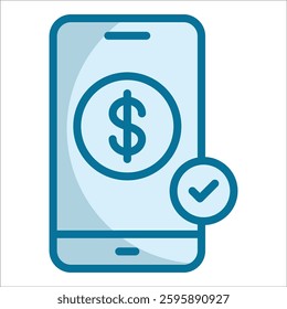 Money Transfer Icon Element For Design