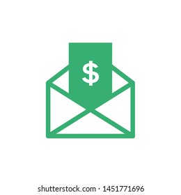 Money transfer logo template vector funds icon design