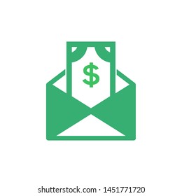 Money transfer logo template vector funds icon design