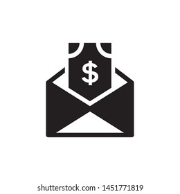 Money transfer logo template vector funds icon design