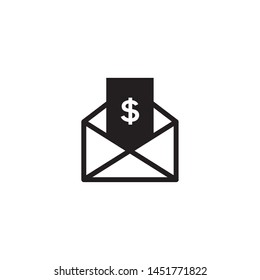 Money transfer logo template vector funds icon design