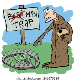 money trap attract man