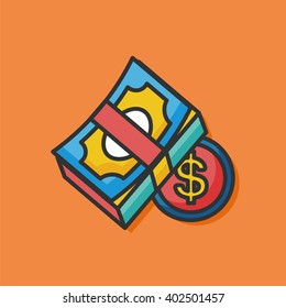 money treasure vector icon