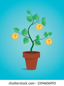 Money Tree with Coin Fruit