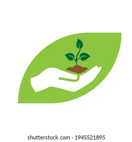Árbol de dinero en el vector de icono de mano sobre fondo blanco. Concepto de negocio.
