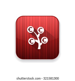 money  tree   icon
