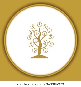 Money tree isolated 