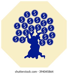 Money tree isolated 