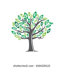 money tree logo, Business Logo