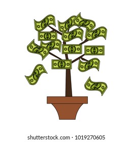 Money tree symbol