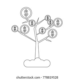Money tree symbol