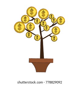 Money tree symbol