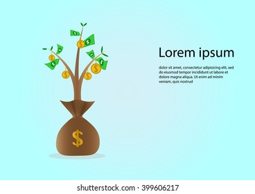 Money tree ,vector