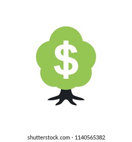 money tree vector icon