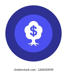 money tree vector icon