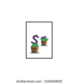 money tree vector.Modern flat style concept vector illustration isolated on white background.and business and finance.