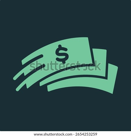 Money trendy applicable important vector Illustration design fascinating colorful background.eps