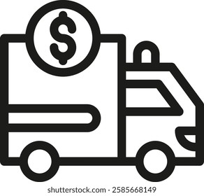 A money truck, also known as an armored truck, is a secure vehicle designed to transport cash, valuables, and assets safely, protected against theft, robbery, or external threats.