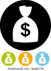 Money - US Dollar Sign Vector Icon