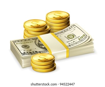 Money, vector