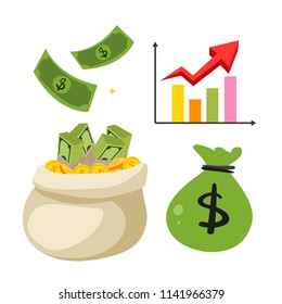 money vector collection design