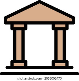 money vector colour line icon
