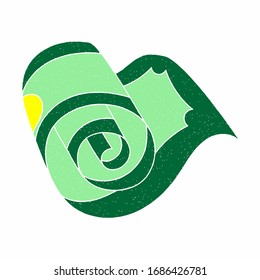 diseño vectorial de dinero. estilo digital dibujado a mano. textura de grano
