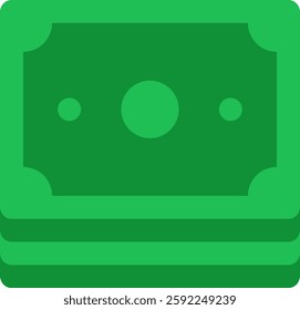 Money Vector Design for Financial Transactions. Currency symbol illustration, wealth management icon, banking cash flow concept