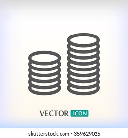 money Vector icon 10 EPS
