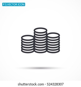 money Vector icon 10 EPS