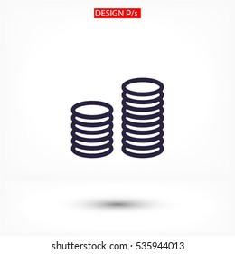 money Vector icon 10 EPS