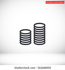 money Vector icon 10 EPS