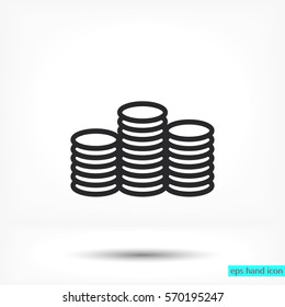 money Vector icon 10 EPS