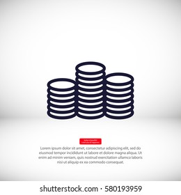 money Vector icon 10 EPS