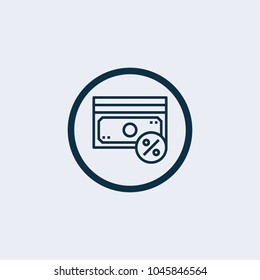 Money vector  icon.