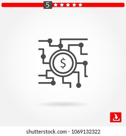 money vector icon