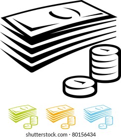 Money vector icon