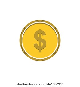 money vector icon, bank or financial symbol, design flat illustration money, wealth, investment and finance concept