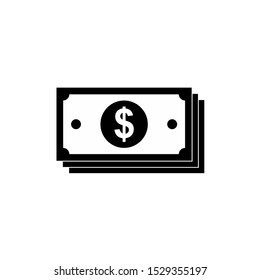 money vector icon, bank or financial symbol, Vector Flat Design Dollar money cash icon, cash register, money payment, dollar sign, currency