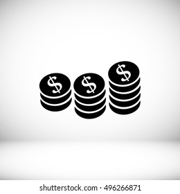 money vector icon, vector best flat icon, EPS
