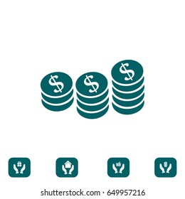 money vector icon, vector best flat icon, EPS