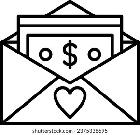 Money vector icon. Can be used for printing, mobile and web applications.
