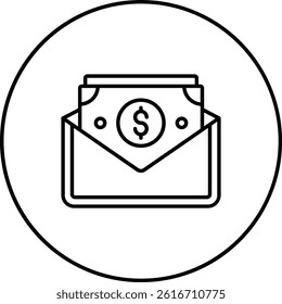 Money vector icon. Can be used for printing, mobile and web applications.