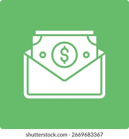 Icono de Vector de dinero. Se puede utilizar para aplicaciones de impresión, móviles y de Web.