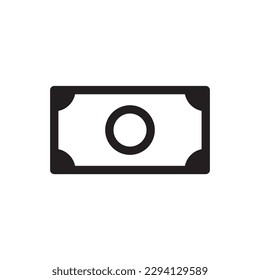 Geld, Vektorsymbol. Geldsymbol. Design für flache Geldzeichen. Geldsymbol. Geldskultursymbol. Dollar-Piktogramm. UX-UI-Symbol