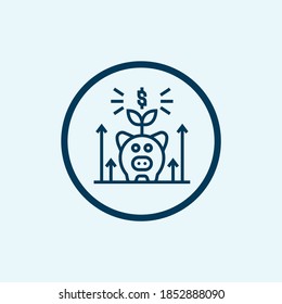 Money vector icon, Money coin vector,