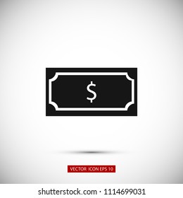  money vector icon, Vector EPS 10 illustration style